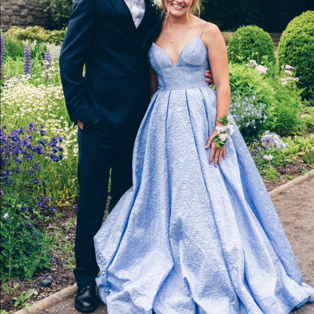 Sherri Hill Perriwinkle Prom ballgown
